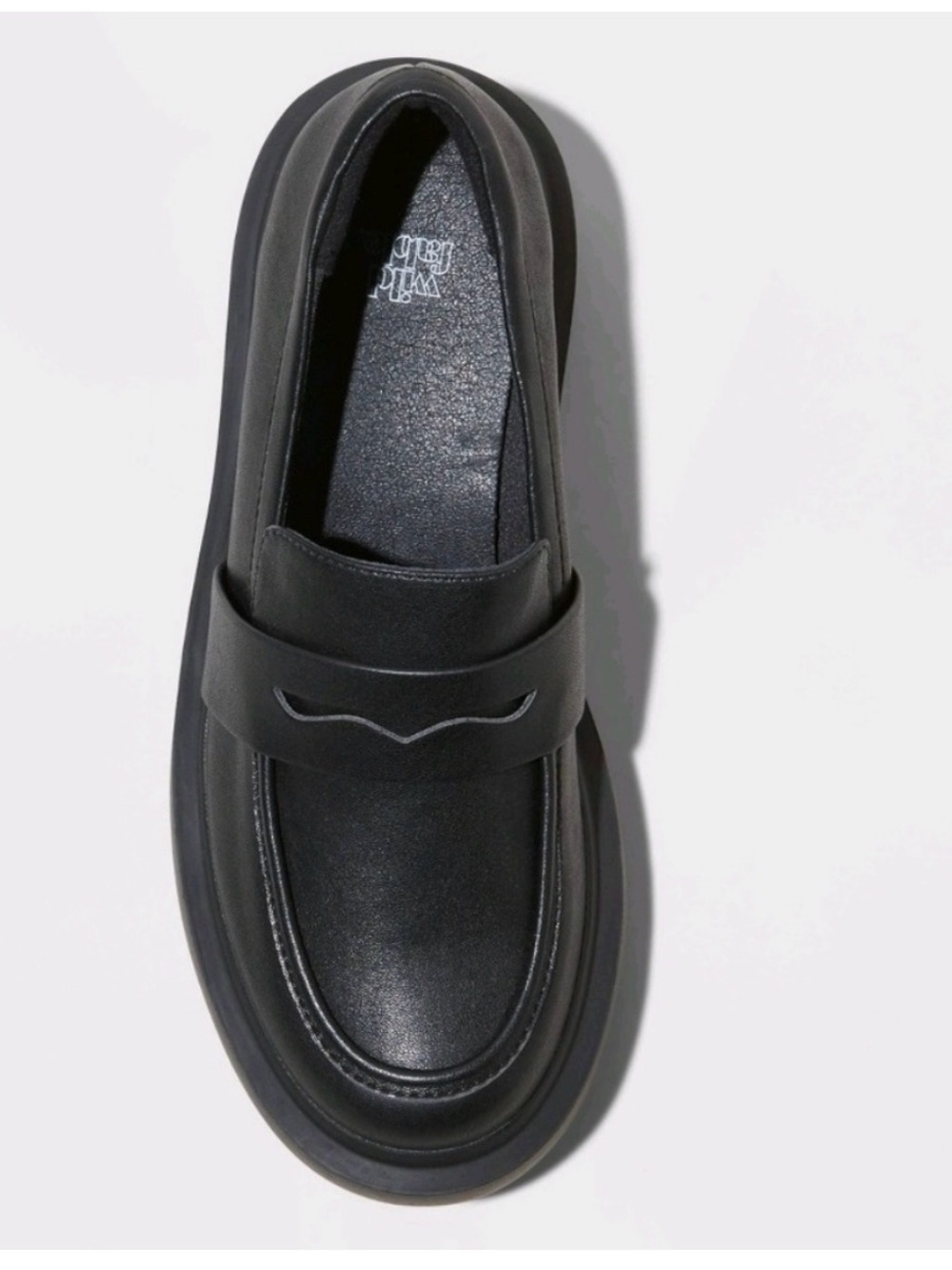 wild fable Black Men's Slip-On Penny Loafers